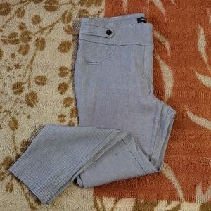 Black & white, plus size dress pants